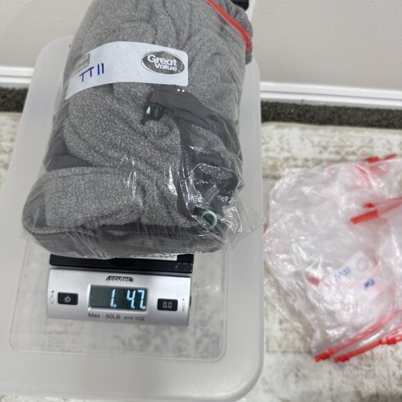 North Face Jacket Womens Medium Gray Fleece Polartec Full Zip Outdoors Pockets - Picture 11 of 11